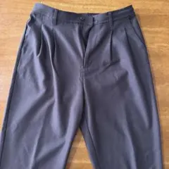 【アーバンリサーチ】ウールライクダブルタックテーパードパンツ　S