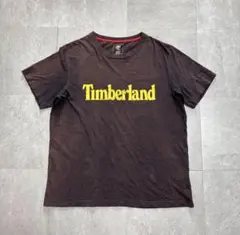 90s Timberland Tシャツ ダークブラウン アメカジ　XLのサムネイル