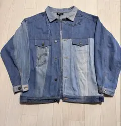 ペイントスプラッター デニムジャケット L - メルカリ