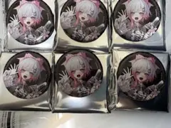 新品 橘シェリー まねきねこ 缶バッジ 6個セット 魔法少女ノ魔女裁判