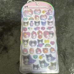 マイメロ クロミ コットンパフィーシール