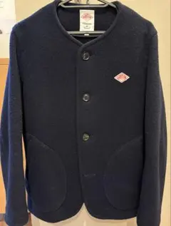 ダントン　ウールモッサ　ネイビー　36サイズ　M