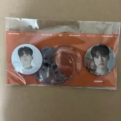 TREASURE ジュンギュ 缶バッジ 2個セット ケース付き