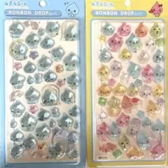 【24時間以内発送】しずくちゃん ボンボンドロップシールカラフル 2枚セット
