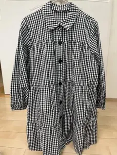 お値下げ⭐︎ZARA ギンガムチェックチュニック ワンピース