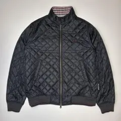 FRED PERRY リバーシブル ハリントンジャケット キルティング