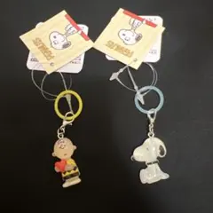スヌーピー めじるしチャーム 2個セット