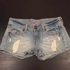 INGNI ダメージデニム ショートパンツ