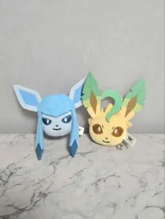 포켓몬 글레이시아 &リーフィア フェイスマスコット