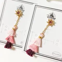 ラプンツェル タッセル ピアス ディズニーストア 塔の上のラプンツェル