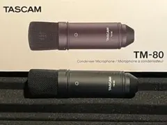 TASCAM TM-80 コンデンサーマイク❗️元箱付のサムネイル