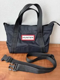HUNTER ハンター ショルダー・2ウェイバッグ ブラックのサムネイル