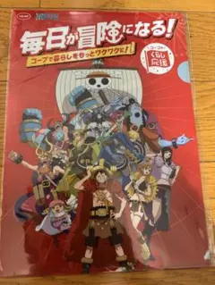 【新品・未開封】ONE PIECE コープ限定 A4クリアファイル 非売品