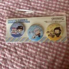 呪術廻戦 サンリオキャラクター 缶バッジセットA(乙骨憂太　夏油傑　五条悟)