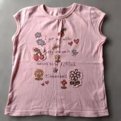 Tinkerbell 半袖Tシャツ ピンク 120cmのサムネイル