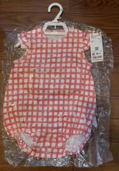 ユニクロ　フライスショートオール　ロンパース　新品　未使用