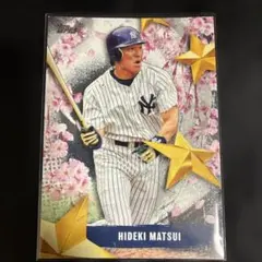 오류 제품 Topps Stars of Japan 마츠이 히데키 MLB