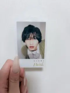 なにわ男子　道枝駿佑　フォトカード