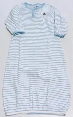 Baby GAP　50センチ　ストライプ色クマ刺繍　ドレス