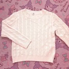 UNIQLO　ユニクロ　長袖ニットトップス　120㎝