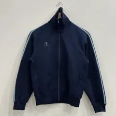 【R998】 80~90s Champion トラックジャケット サイズS 紺