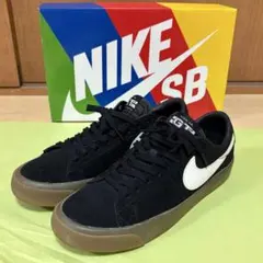 NIKE SB ZOOM BLAZER LOW PRO GT BLACK 黒のサムネイル