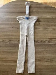 シリーサイラス　62〜68(6〜12m) ストラップ付きレギンス クリーム色