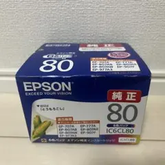 EPSON 純正インクカートリッジ IC6CL80 6色パックのサムネイル