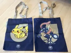 【未使用】2枚セット/FC町田ゼルビア ポケモン コラボ トートバッグ