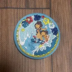 ディズニー刺繍缶バッジ リロ・アンド・スティッチ