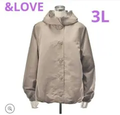 お値下げ♪アンドラブ♥フェミニンフォルムな撥水大人リボンブルゾン①