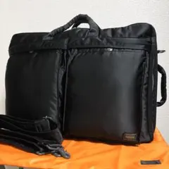 超美品✨ ポーターステージ ビジネスバッグ 3way 2層 A4可 大容量 黒 