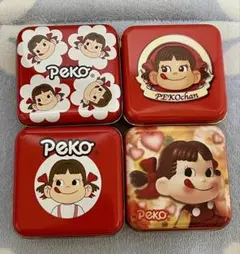 不二家 ペコちゃん 缶ケース 3点セット 不二家 ペコちゃん 缶ケース 3点セット - メルカリ