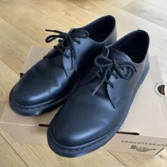 美中古 Dr.Martens 1461 mono UK8 3ホール マーチン