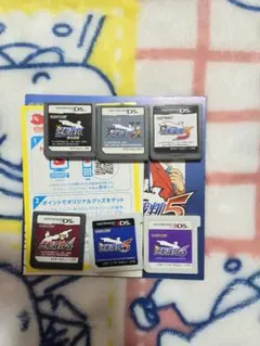 逆転裁判シリーズソフト6本セット　ソフトのみ