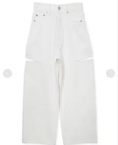FRAY I.D フレイアイディー カットアウトバレルデニムパンツのサムネイル
