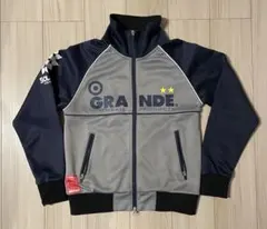 GRANDE ジャージ上下　グレー　ネイビー　サッカー　フットサルのサムネイル