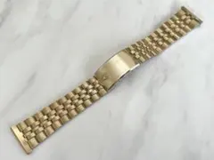 美品 オメガ純正ベルト1193ヴィンテージ 金色 - メルカリ