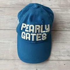 PEARLY GATES パーリーゲイツ メンズゴルフ キャップ 帽子 ブルー