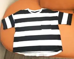 CUBE SUGAR キューブシュガー ボーダー 半袖Tシャツ Ｍサイズ