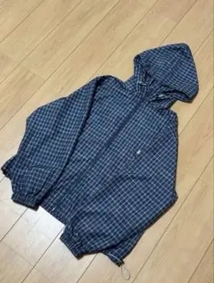 ナイロンジャケット チェック