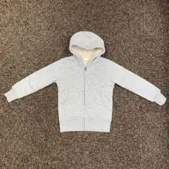 GU ボア フード付きパーカー 120