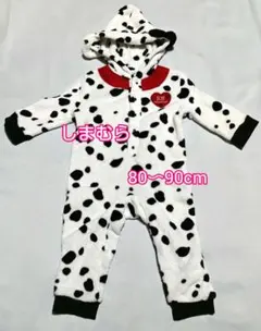 しまむら ディズニー 101匹わんちゃん パッチ ロンパース 着ぐるみ