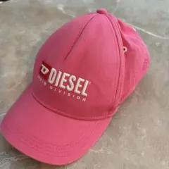 DIESEL DENIM DIVISION ピンクキャップ