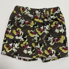 ミッキー　デニムショートパンツ　しまむら　リトシー　ディズニー　littc