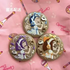 おジャ魔女どれみ　刺繍缶バッジ