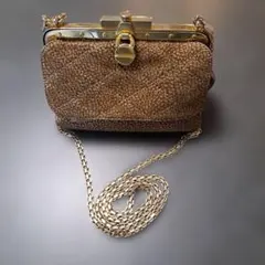 ★ブラウンキルティングショルダーバッグ★