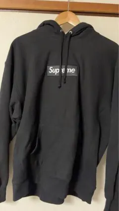 激レア】SUPREME シュプリーム パーカー ボックスロゴ スウェット 黒
