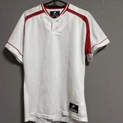 SSK 野球 ユニフォーム 練習着 ホワイト レッド Mのサムネイル