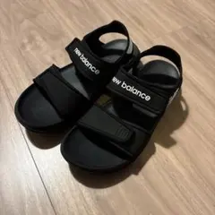 New Balance スポーツサンダル ブラック 20cm